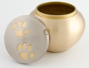 Aluminum Cremated Ash Storage Urns | Beautiful Handwork Engraved Urn | Adult Human & Pet Loss Burial Funerary Urn (Mini Urn) - Product Image 4