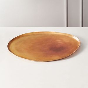 Plateau en métal décoratif durable en fer fabriqué pour la vaisselle d'hôtel Design sophistiqué pour améliorer la présentation - Product Image 3