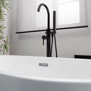 Baignoire ovale en acrylique ANITA 150 CM - Product Image 4