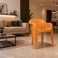 Fauteuil à billes modulaire moderne en plastique, design antique, dossier croisé, empilable, imperméable, portable, pour extérieur, salle de sport, salon, chambre
