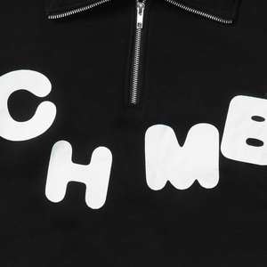 Men's Custom Logo Double Zipper Oversized Hoodie Heavy Weight 100% Cotton <b>Zip</b>-up Jacket - Product Image 3