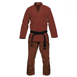 Jiu Jitsu Gi Bjj Kimono uniforme de artes marciales ligero duradero traje de entrenamiento tela transpirable costura reforzada niños adultos - Product Image 5