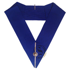 Collier de régalia maçonnique personnalisé pour occasions spéciales Collier de régalia personnalisé pour robes et uniformes - Product Image 4