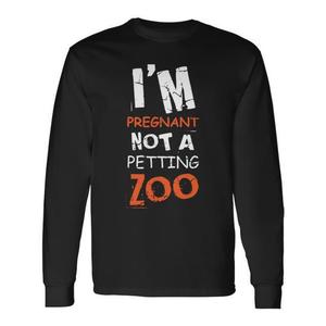 T-shirt Premaman a Maniche Lunghe con Design Zoo Animale - Categoria Promozionale - Product Image 1