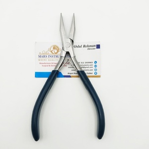 Pince d'extension de cheveux en acier inoxydable Pro Closer pour appliquer I Tip enlever les dents lisses à surface plane K Tip - Product Image 3