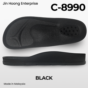 รองเท้าแตะ Jin Hoong Men C-8990 สีบรอนซ์ ผลิตจาก PVC น้ำหนักเบา สวมใส่สบาย กันน้ำ กันลื่น ทนทาน พื้นรองเท้าหนา 30 มม. - Product Image 4