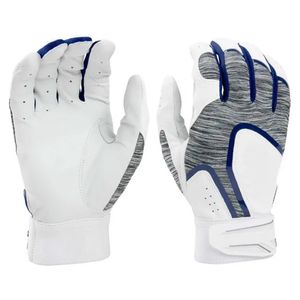 Sublimación Logo Diseño Puño corto Guantes de bateo de béisbol Jóvenes Niños Hombres Entrenamiento personalizado Cuero Béisbol Softball Guantes - Product Image 6