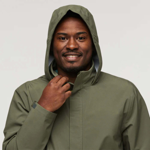 Coupe-vent imperméable pour hommes Camping chasse course à pied hommes extérieur respirant imperméable fermeture éclair impression vestes - Product Image 4