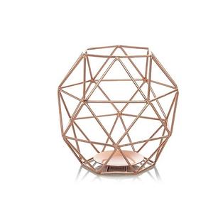 ขาตั้งโคมไฟลวดโลหะแบบหรูหราทันสมัยเสาเหล็กเทียนดีไซน์หรูหราสำหรับตกแต่งโต๊ะในบ้านและคริสต์มาสสำหรับงานแต่งงาน - Product Image 1