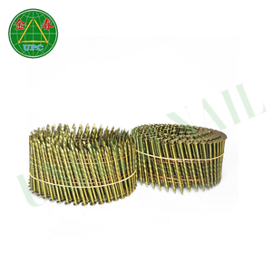 Meilleure vente 2.5x50mm clous en acier hélicoïdal tête à carreaux à tige lisse avec styles d'anneau/tige de vis directement de l'usine du Vietnam - Product Image 1