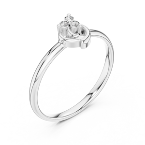 Custom Logo 18K <b>Diamond</b> <b>Ring</b> for Engagement - Product Image 6