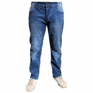 Pantalones vaqueros de la mejor calidad para hombre, pantalones vaqueros informales holgados de gran tamaño para hombre, Pantalones rectos de cintura alta, pantalones vaqueros lavados con ácido para hombre - Product Image 1