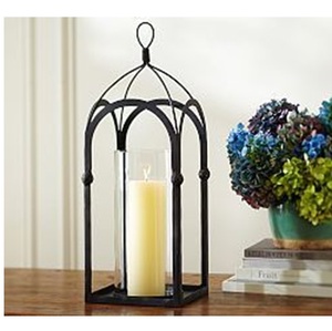 <b>Cheap</b> Price Metal Lantern Home Indoor/Outdoor Camping Floor Lantern with Glass Christmas Home Decorative Lantern - Product Image 1