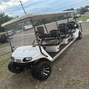 รถกอล์ฟออฟโรด4ที่นั่งมอเตอร์ไฟฟ้ากระแสสลับรถกอล์ฟ30-50กม./ชม. ระยะ30-50กม. รถกอล์ฟสำหรับโรงแรมสนามบิน6คน - Product Image 1