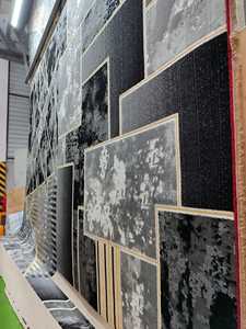 Alfombra Turca de Poliéster Afelpada Adiva, Tejida en Jacquard, de Pelo Alto, Acolchada, Reversible, Lavable, Antideslizante, Antibacteriana, Resistente a las Manchas, de Yute - Product Image 3