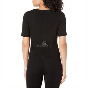 เสื้อสเวตเตอร์คาร์ดิแกนคอวีของผู้หญิงสำหรับสวมใส่ปกติ - Product Image 4