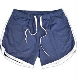 กางเกงขาสั้นแฟชั่นสำหรับผู้ชายกางเกงขาสั้น100% ผ้าโพลีเอสเตอร์ตาข่ายออกแบบได้ตามต้องการเสื้อผ้าออกกำลังกาย - Product Image 1