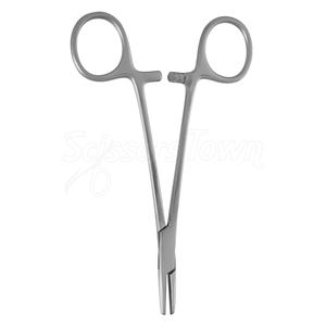 Portaagujas marrón de 5 pulgadas dentado de acero inoxidable quirúrgico Médico Dental suministro de fabricante de instrumentos - Product Image 5