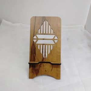 Soporte Tradicional Decorativo para Teléfono Móvil, Impermeable, de Madera, Artesanía, Obra de Arte, Decoración del Hogar, Regalo de Boda, Hecho a Mano en India - Product Image 1