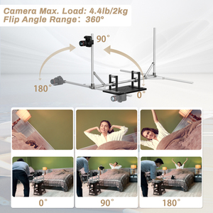 RAUBAY Plateau Tournant 360 Degrés (Version Légère) Kit d'Extension Professionnel pour Photographie, Plateau Tournant pour Photos et Vidéos - Product Image 4