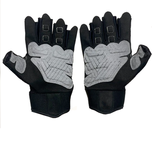 OEM al por mayor de nailon de medio dedo guantes de fitness antideslizante accesorio deportivo para entrenamiento de levantamiento de pesas para hombres y mujeres para gimnasio en casa - Product Image 1