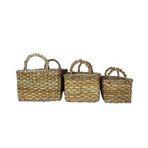 ตะกร้าหวายสานขนาดเล็กพร้อมฝาปิด - Product Image 6