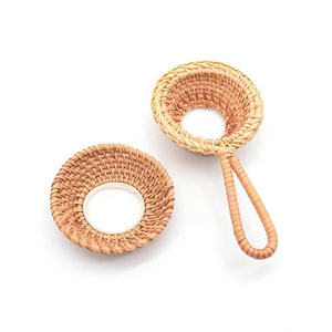 Handwicker Bamboo <b>Colander</b> and <b>Strainer</b> with Handle for Cookware High Quality and Cheap Price From Viet Nam Wholesalers - Product Image 2