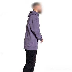 Heavyweight Pullover Sweatshirt Custom Logo <b>Hoodie</b> Digital Printing <b>Oversized</b> <b>Long</b> Winter Solid Hooded Sweatshirt For Men - Product Image 6