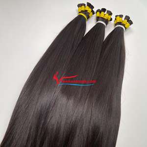 Extensions de cheveux en vrac vietnamiennes à donneur unique de meilleure qualité à blanchir 613 prix de gros droit - Product Image 5