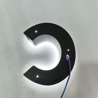 Letrero Luminoso Acrílico Personalizado, Letras 3D con Canal de Luz LED, Letrero Luminoso para Fachada de Tienda, Letrero con Logotipo LED para Negocios, Señalización Exterior