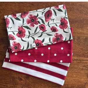 Serviettes de cuisine en coton brodé de haute qualité, couleurs vives, motifs personnalisés pour le nettoyage domestique - Product Image 3