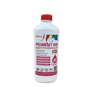 1 Liter 1000ml CMYK Water-Based Pigment for for for Heat Transfer on PET Film for XP600/L1800/L1805/I3200/4720/L805 for <b>Printers</b> - Product Image 2
