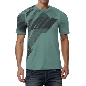 Camisetas de manga corta para hombre, camisetas transpirables de mezcla de algodón para hombre, camisetas con logotipo personalizado a precio al por mayor para hombre - Product Image 1