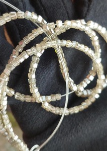 Moissanite Off White Diamond Beads Square Fancy Beads - Product Image 4