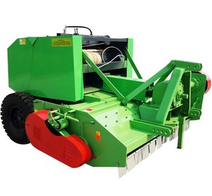 Mini Round Straw Hay Baler Machine for Grass Balling With Good Working Condition - Product Image 1
