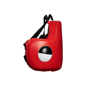 Protecteurs d'entraînement épais karaté boxe poitrine garde réglable boxe corps protecteur MMA - Product Image 3