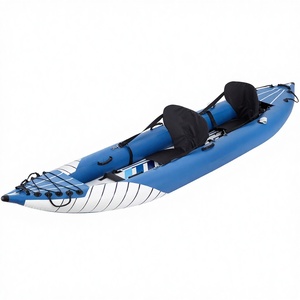 Kayak gonflable GY en PVC renforcé, aluminium et EVA, 2 places, bateau de sport nautique coloré - Product Image 1