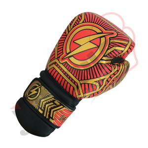 Wholesale Leather Mma Sparring Gloves Custom Size For Adult Boxing With Protective Layer And Hook & Loop Closure - Product Image 3