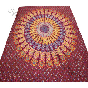 2023 de mujer T/clase camisa/Camiseta tipo mujeres de suave camiseta ser amable indio Bohemia Mandala psicodélico casa tapiz - Product Image 1