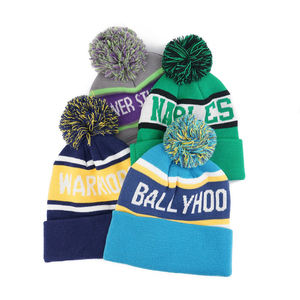 Gorro de Invierno Unisex Personalizado con Jacquard, Gorro de Mohair con Puño Tejido y Logotipo Personalizado para Clima Frío, Moderno - Product Image 2