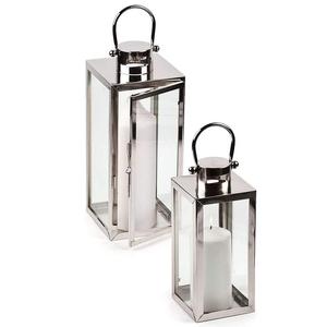 Lanterne en métal de luxe couleur noire bougeoir design fait main lanterne en métal fantaisie de haute qualité en gros - Product Image 6