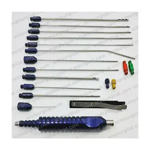 Hot sale ScalSugical Liposuction cannula set Plastic surgery Instruments cosmetic surgery