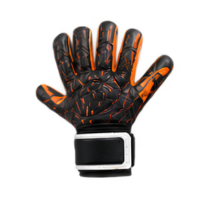 Gants de gardien de but en latex à prise souple, protection, sangle de poignet réglable, football, entraînement durable, vente en gros, OEM - Product Image 3