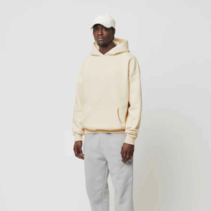 <b>Plain</b> Blank Wholesale 100% Cotton Custom Hoodies Men's <b>Plain</b> <b>Sweatshirts</b> with Custom Print Street Wear Men's Blank Clothing - Product Image 2