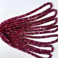 Mystic Red Moonstone Faceted Rondelle Beads 100% Natural High Quality Gemstones Jewelry Making 4-10mm Strand Size 6mm Good