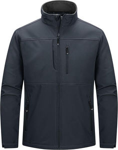 Nouvelle mode de veste Softshell surdimensionnée et légère pour hommes conception personnalisée vêtements de travail d'hiver veste Softshell pour hommes - Product Image 1