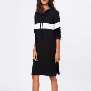 เสื้อฮู้ดยาวถึงเข่าของผู้หญิงผ้าขนแกะพิมพ์ลายแนวสตรีทคอปกแบบกำหนดเองฤดูหนาว - Product Image 3