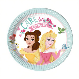 Platos Desechables de Princesa de 19.5 cm, 8 Piezas, Vajilla para Fiestas Infantiles - Product Image 2