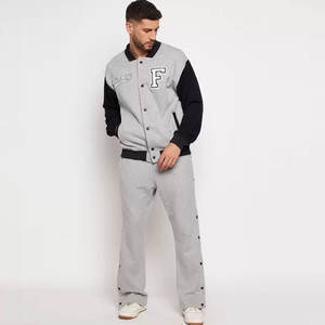 Chaqueta Varsity para Hombre con Detalles Bordados Maniac Life y Bang – Ropa Exterior Moderna y Sudaderas con Capucha Estilo Y2K - Product Image 4