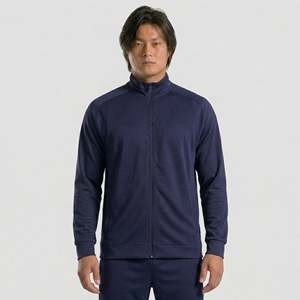 Abrigo Casual Reversible con Cremallera Momentum Navy Track, Transpirable, Bordado, con Capucha y Cuello Alto, Talla XS para Otoño-Invierno - Product Image 1